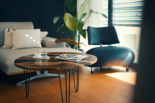 Kreatives Esszimmer mit Epoxidharz Tischen gestalten – Esszimmer Design Ideen für Ihr Zuhause